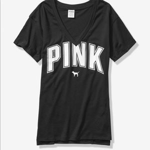 XS PINK Short Sleeve Oversized Tee